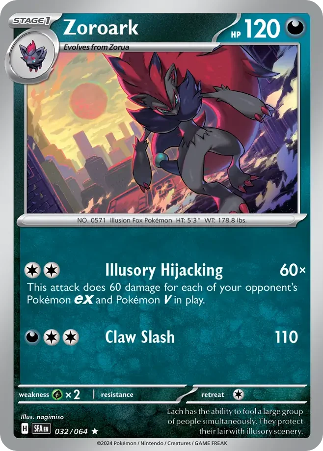 Zoroark · Shrouded Fable