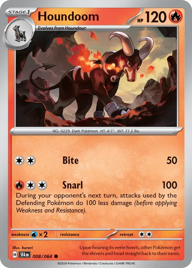 Houndoom · Shrouded Fable
