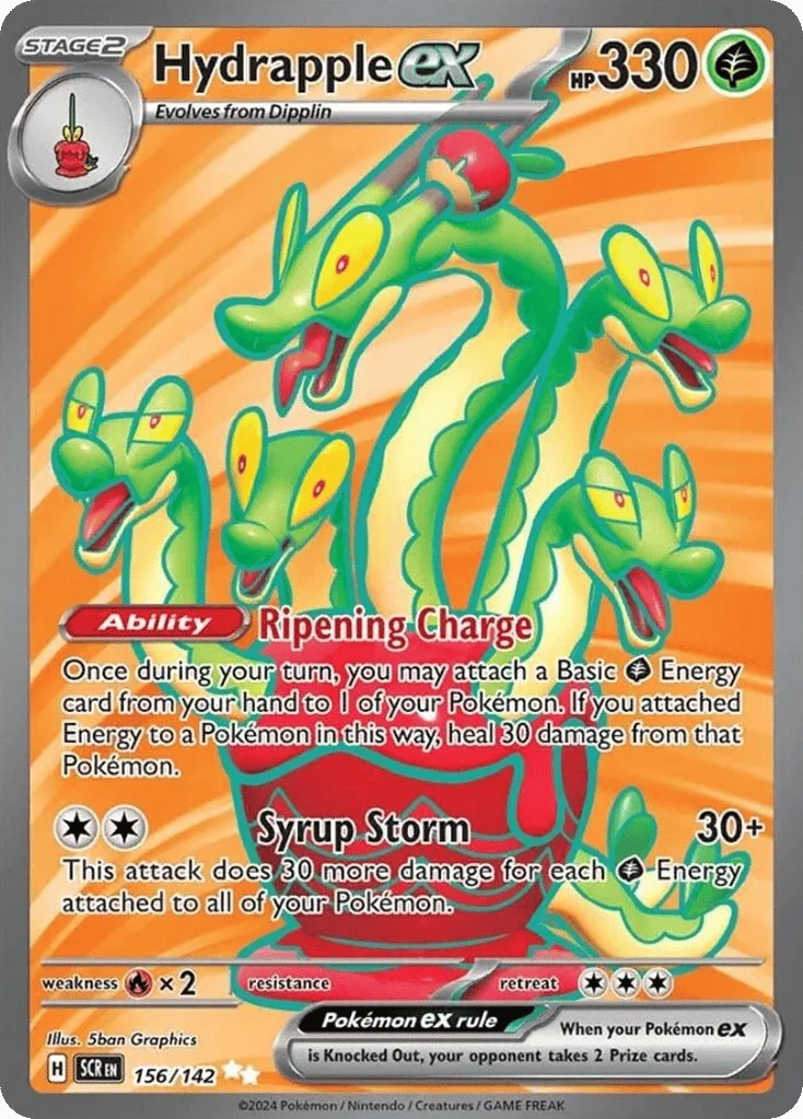 Hydrapple ex · Stellar Crown