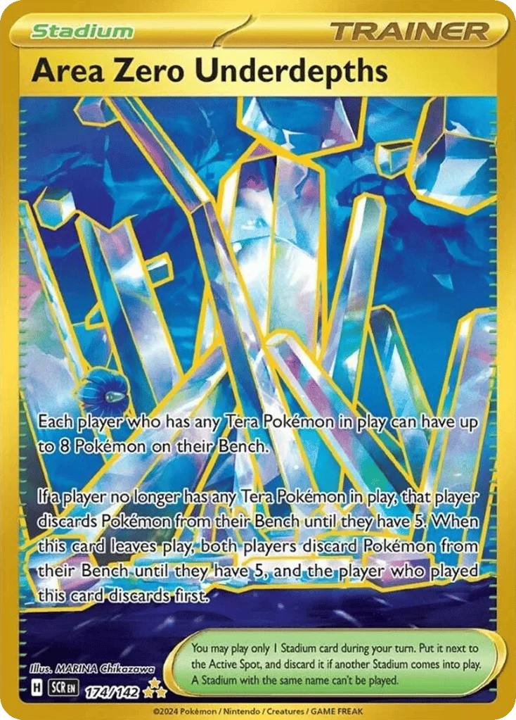 Area Zero Underdepths · Stellar Crown