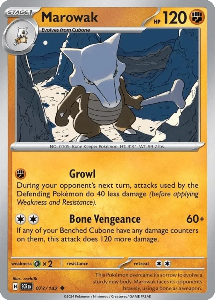 Marowak · Stellar Crown