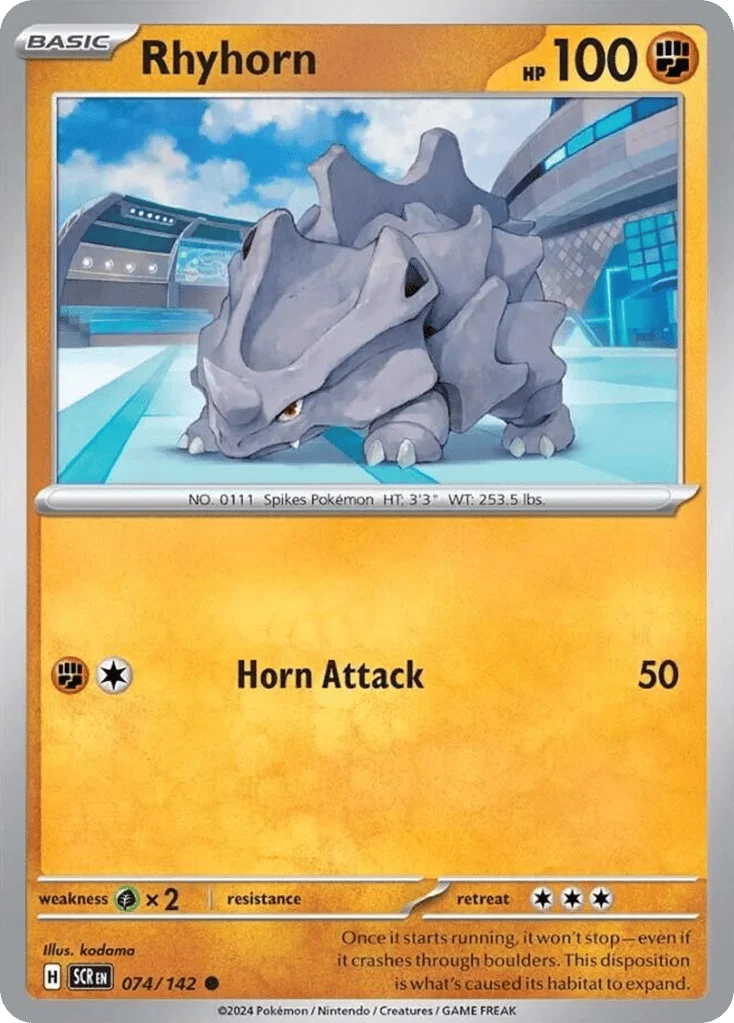 Rhyhorn · Stellar Crown