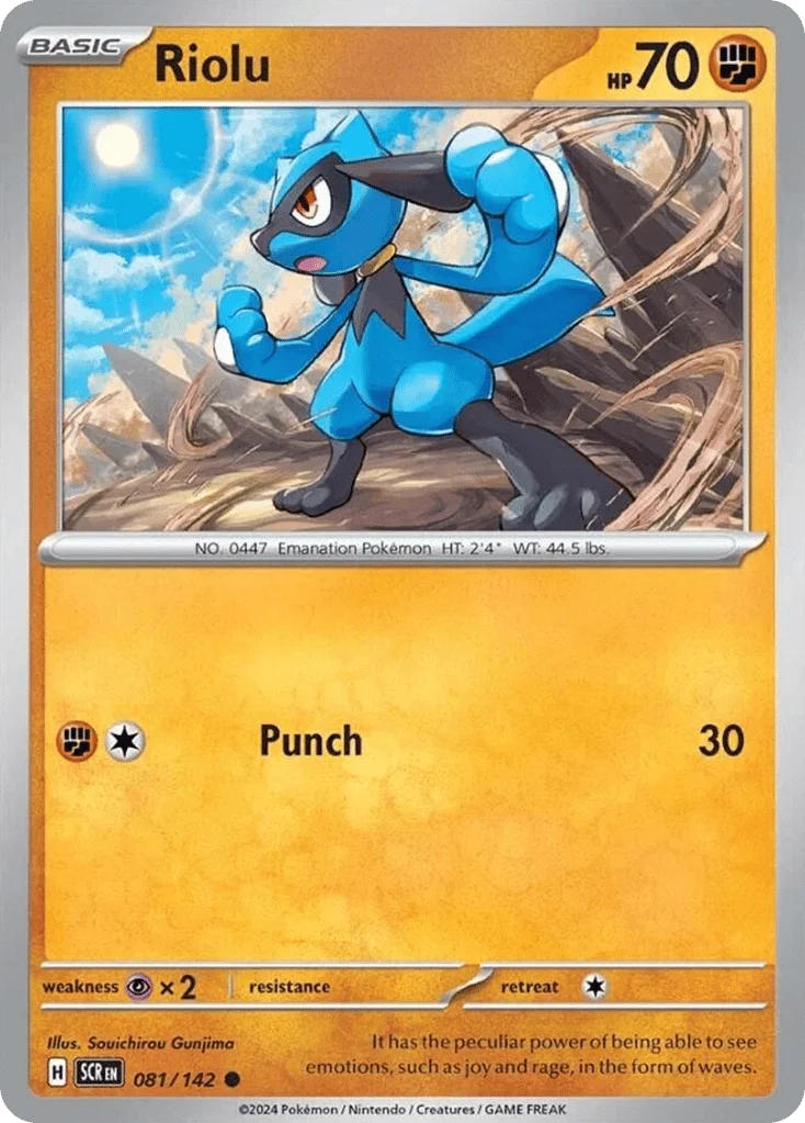 Riolu · Stellar Crown