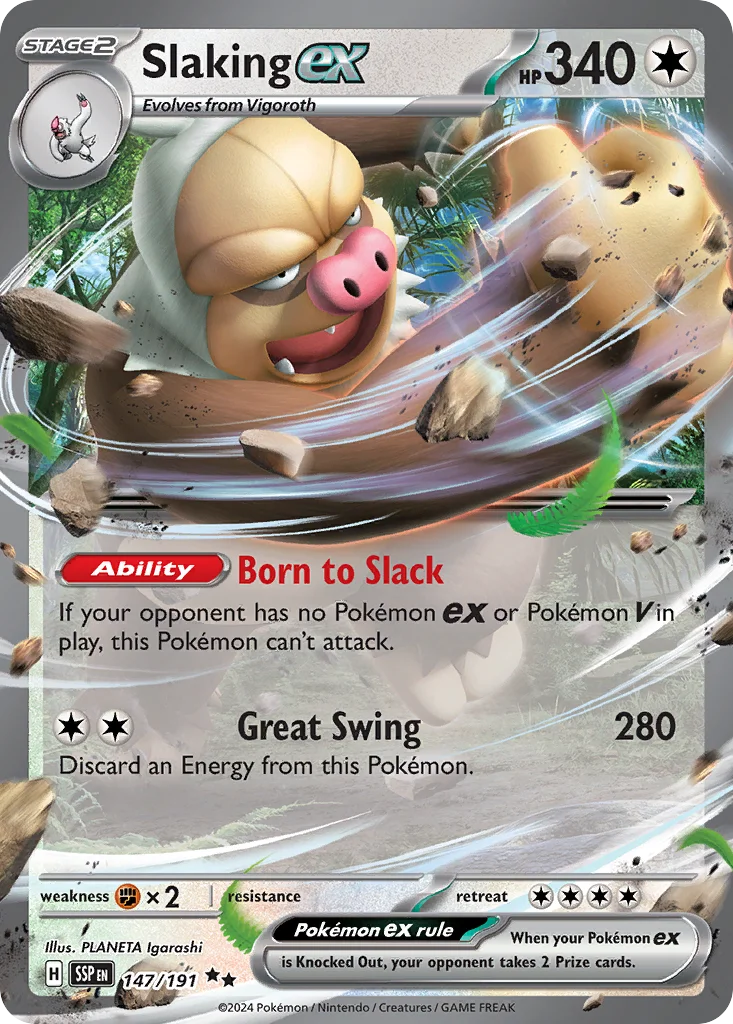 Slaking ex · Surging Sparks