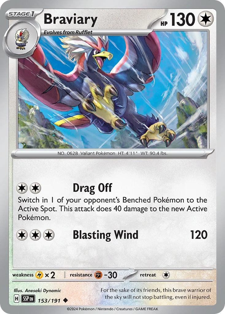Braviary · Surging Sparks