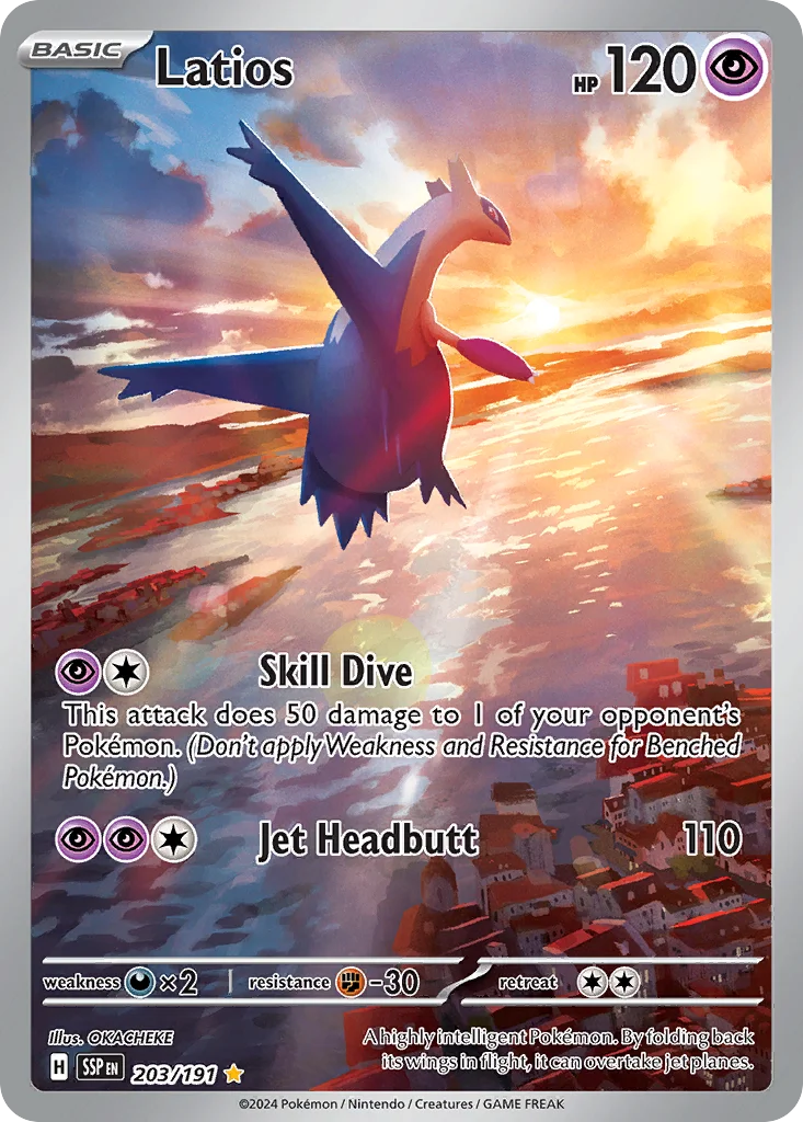 Latios · Surging Sparks