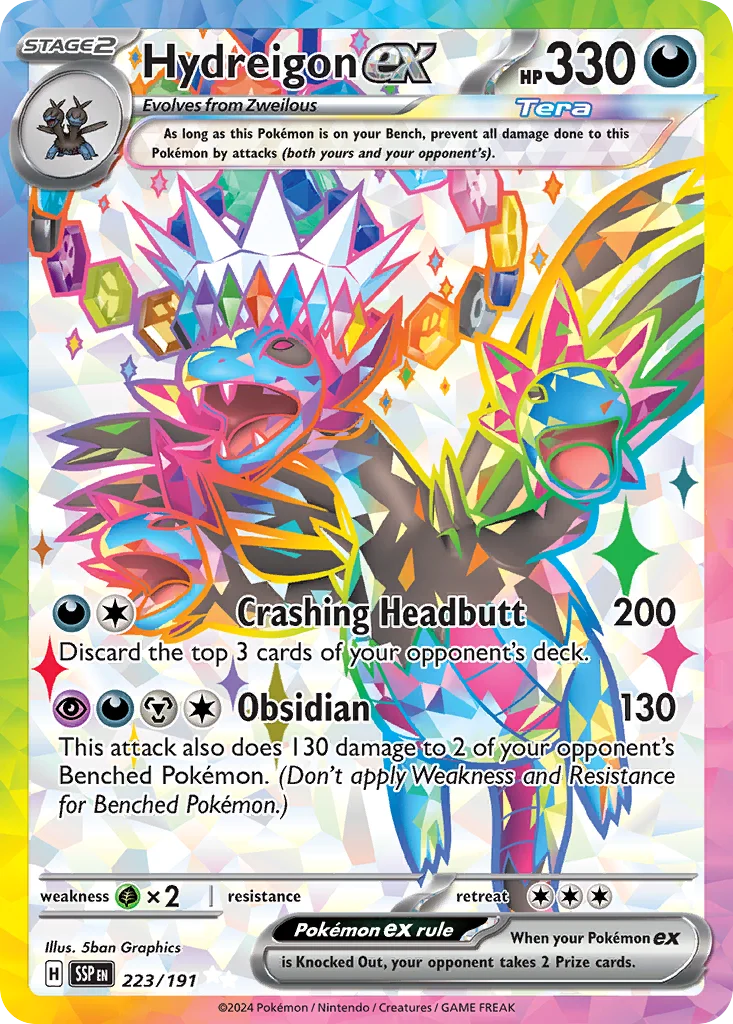 Hydreigon ex · Surging Sparks