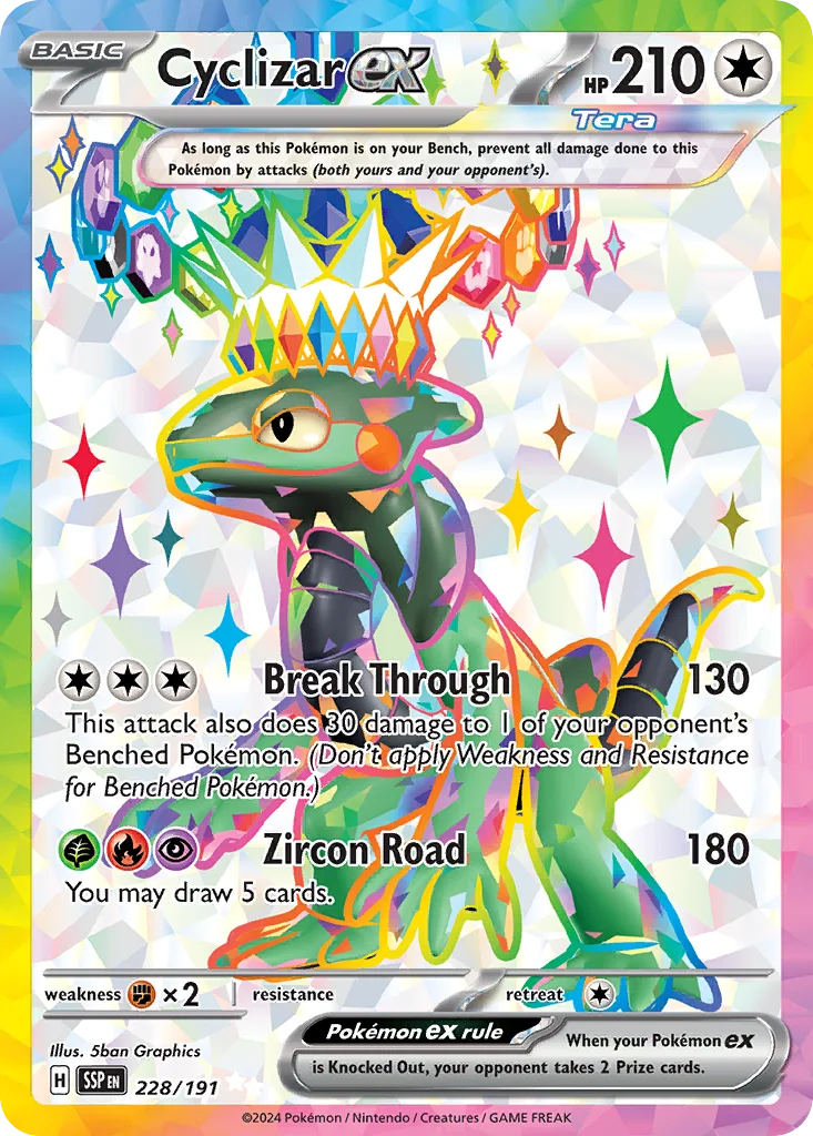 Cyclizar ex · Surging Sparks