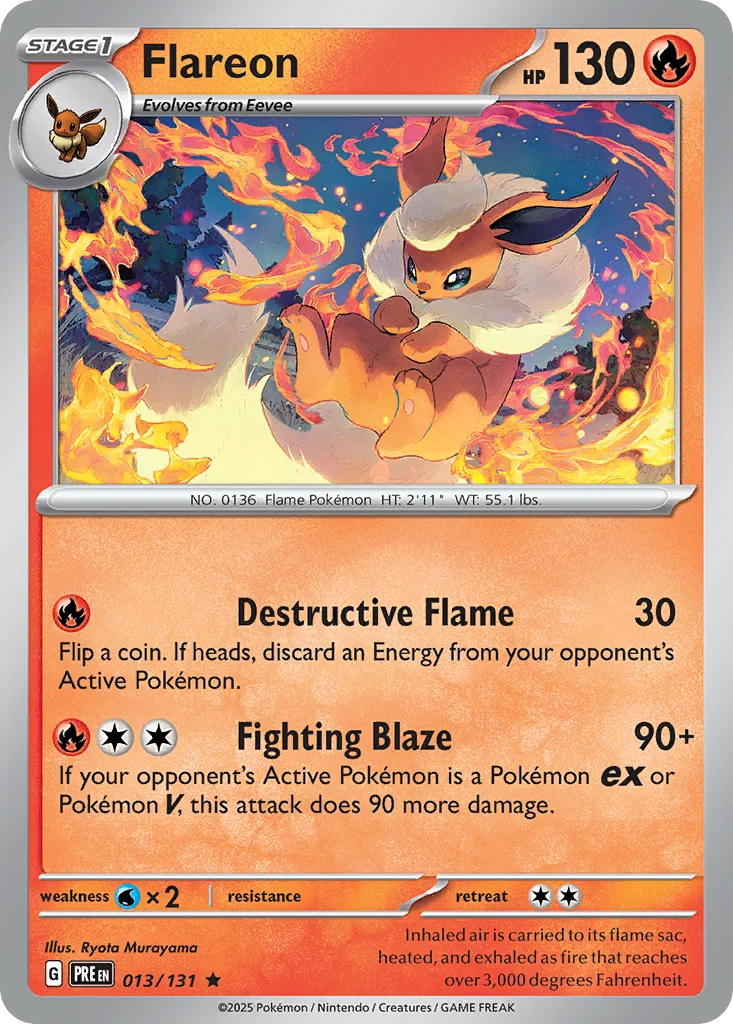 Flareon · Prismatic Evolutions