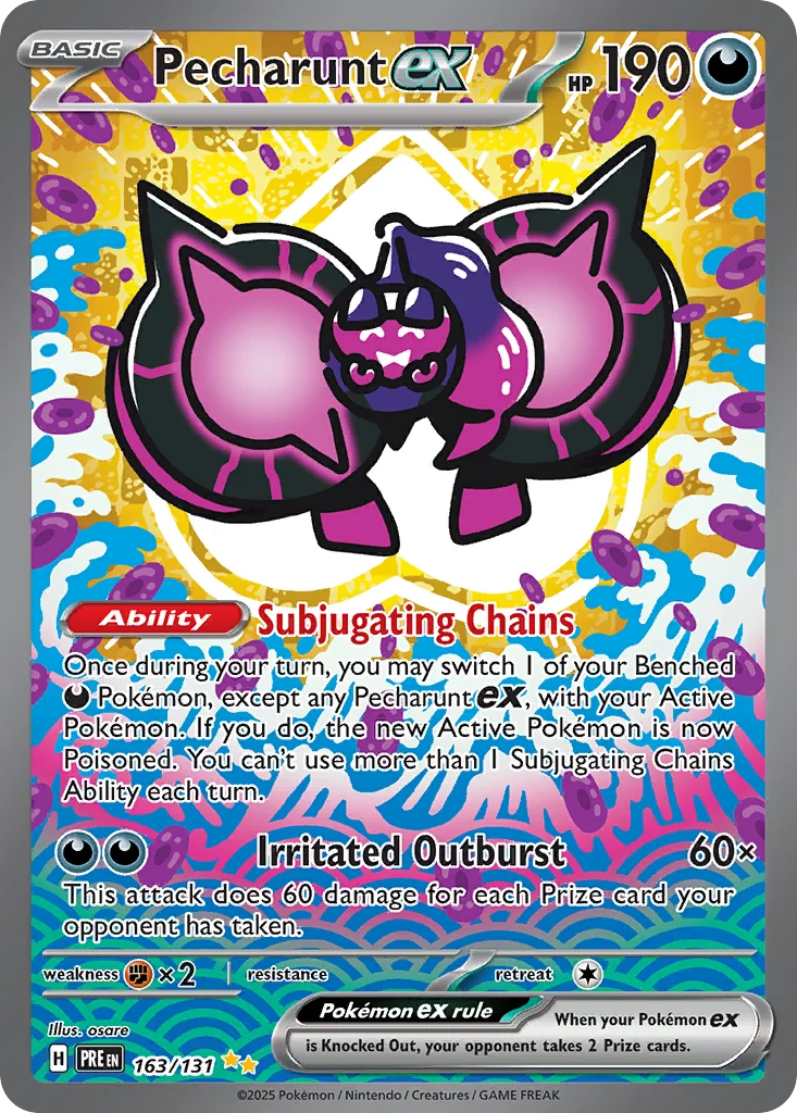 Pecharunt ex · Prismatic Evolutions