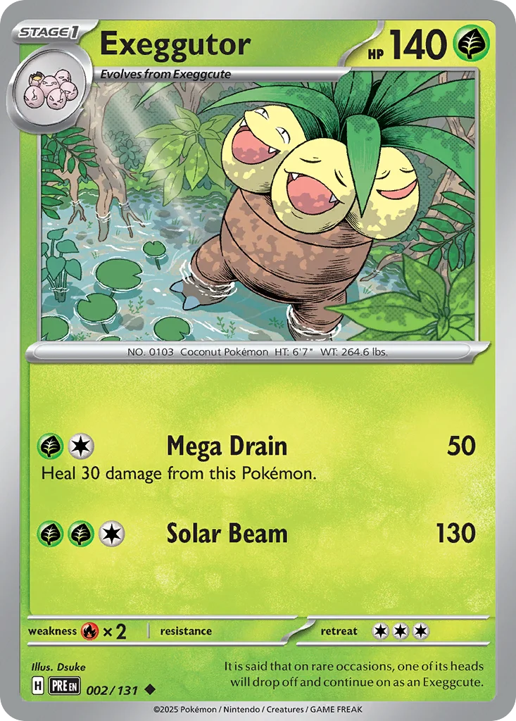 Exeggutor · Prismatic Evolutions