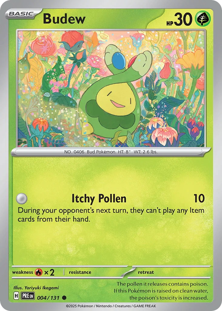 Budew · Prismatic Evolutions