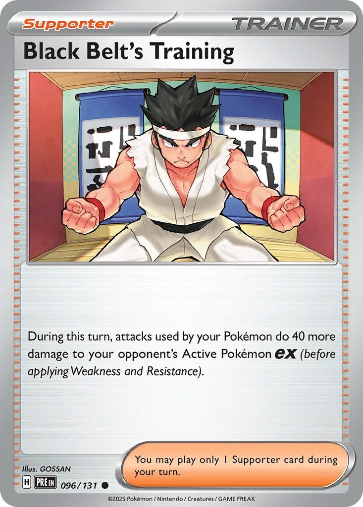 Black Belt's Training · Prismatic Evolutions