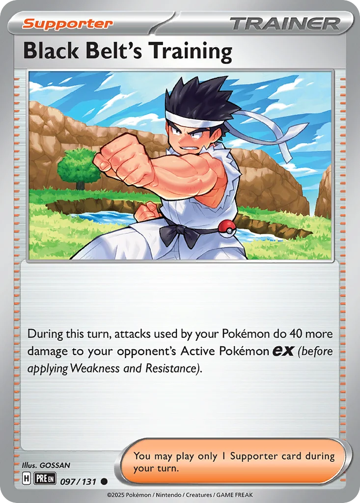Black Belt's Training · Prismatic Evolutions