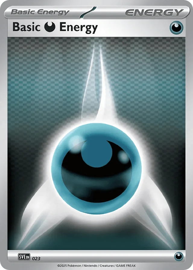 Basic Darkness Energy · Scarlet & Violet Energies