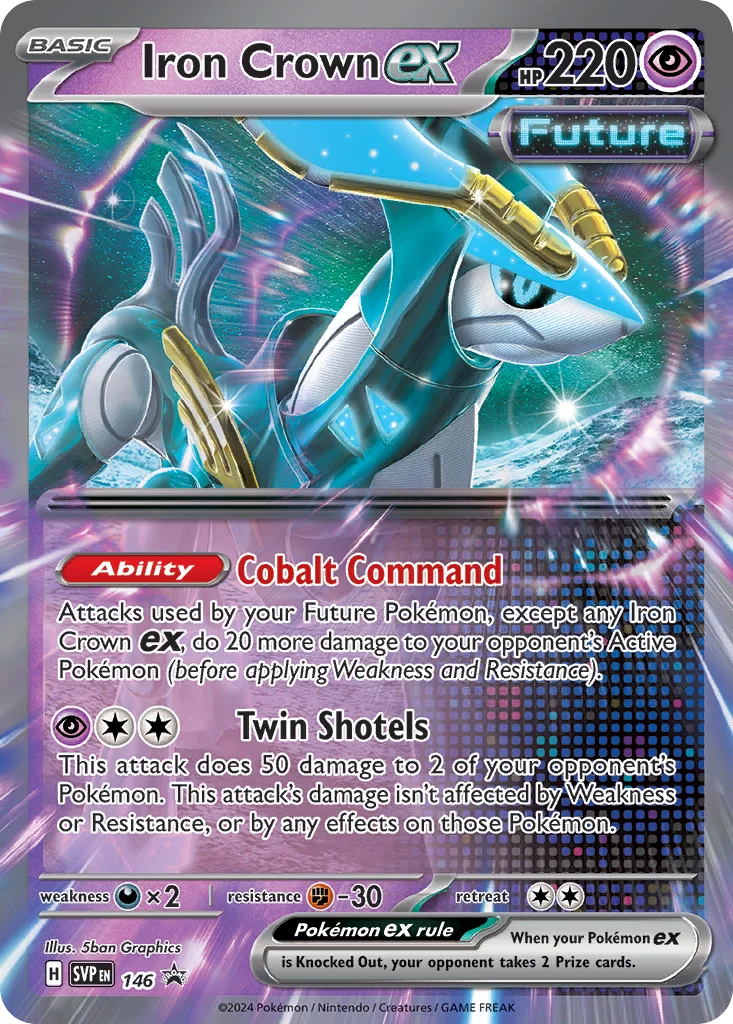 Iron Crown ex · Scarlet & Violet Black Star Promos