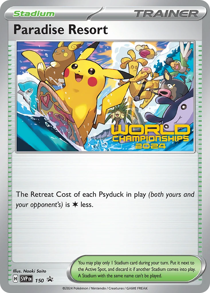 Paradise Resort · Scarlet & Violet Black Star Promos