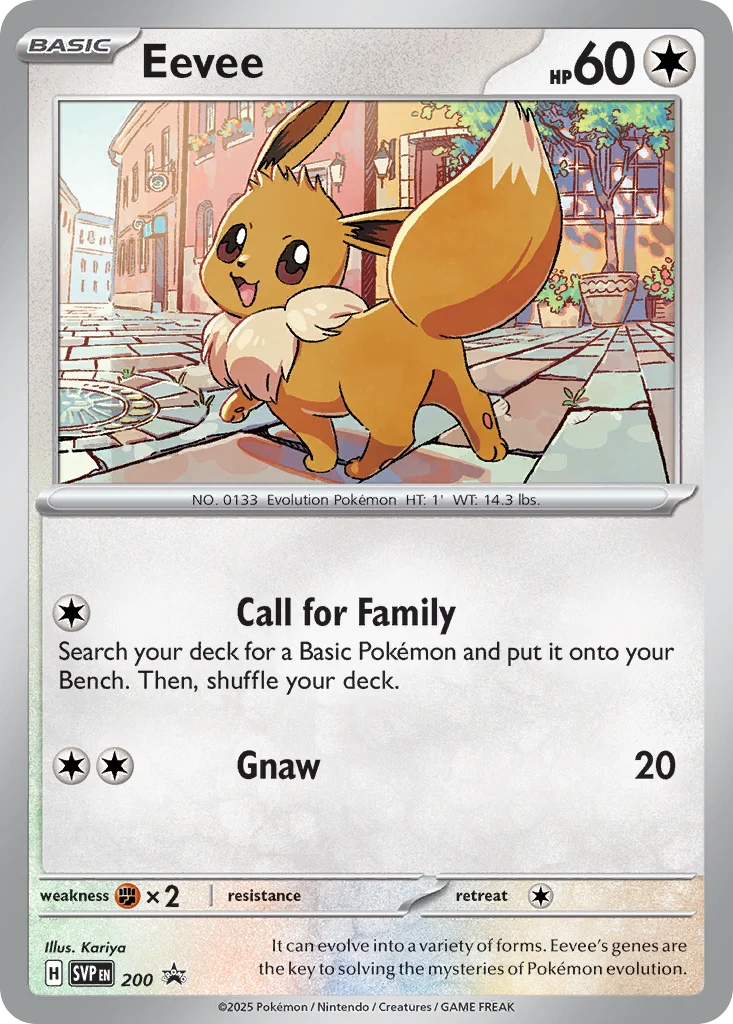 Eevee · Scarlet & Violet Black Star Promos