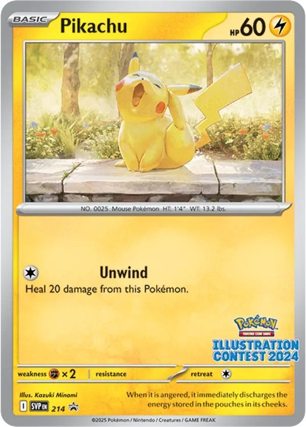 Pikachu · Scarlet & Violet Black Star Promos