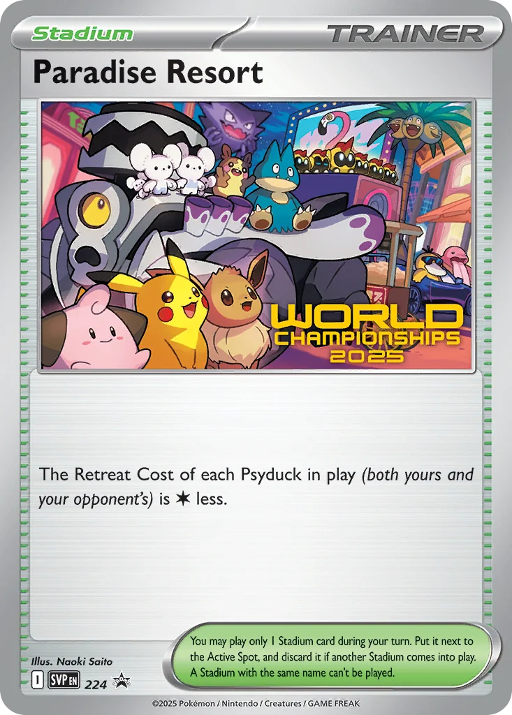 Paradise Resort · Scarlet & Violet Black Star Promos