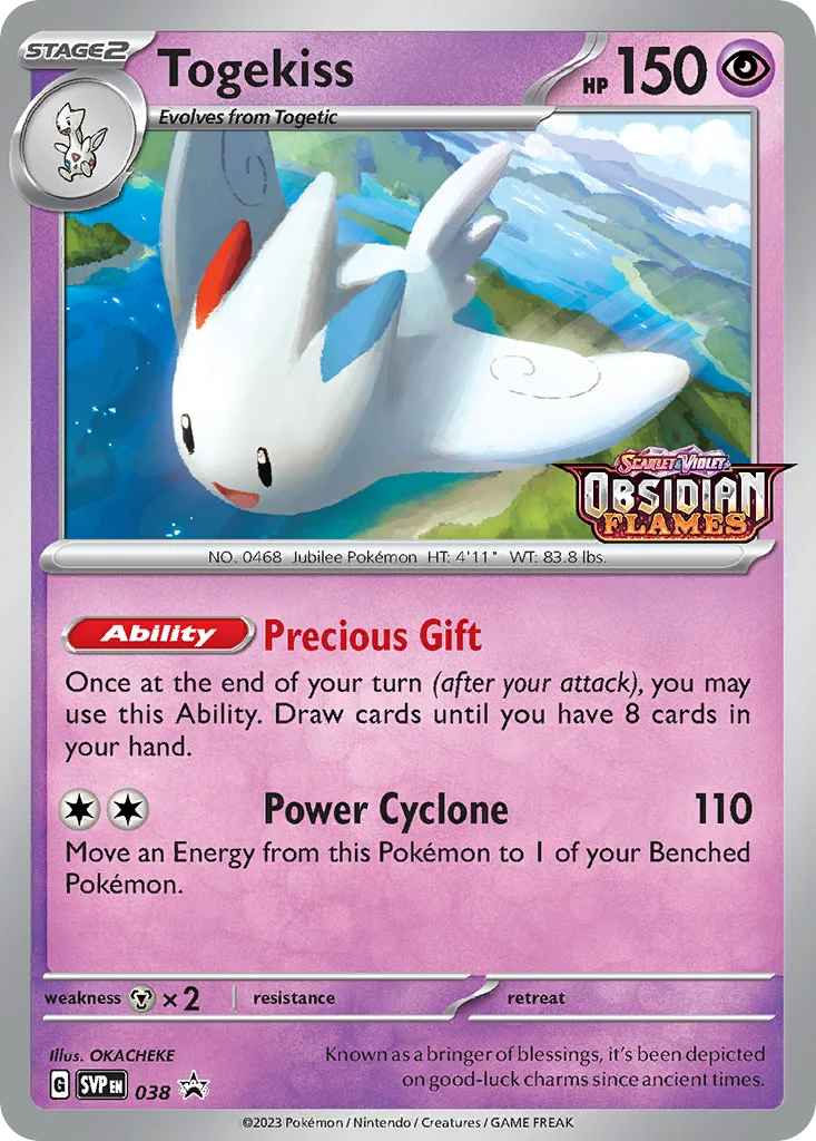 Togekiss · Scarlet & Violet Black Star Promos