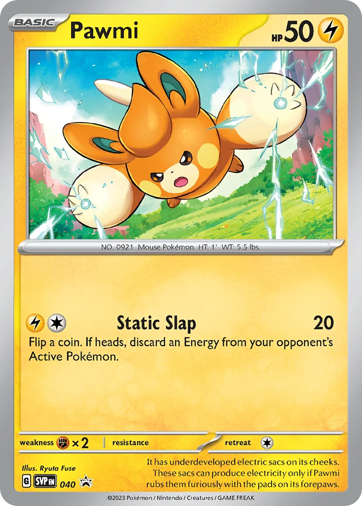 Pawmi · Scarlet & Violet Black Star Promos