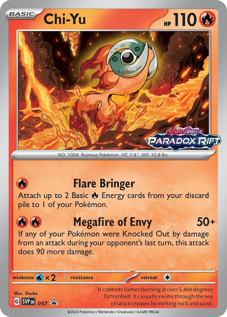 Chi-Yu · Scarlet & Violet Black Star Promos