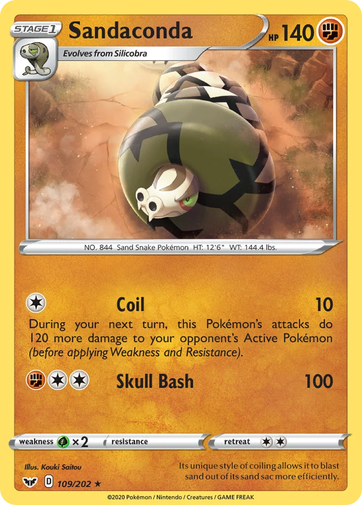 Sandaconda · Sword & Shield