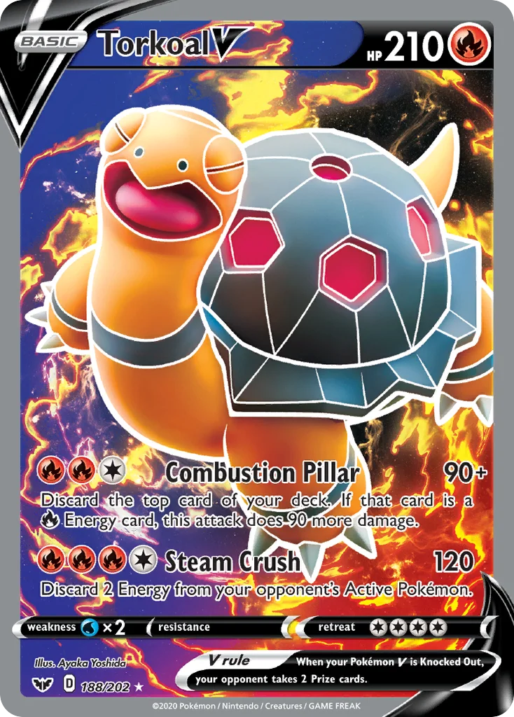 Torkoal V · Sword & Shield