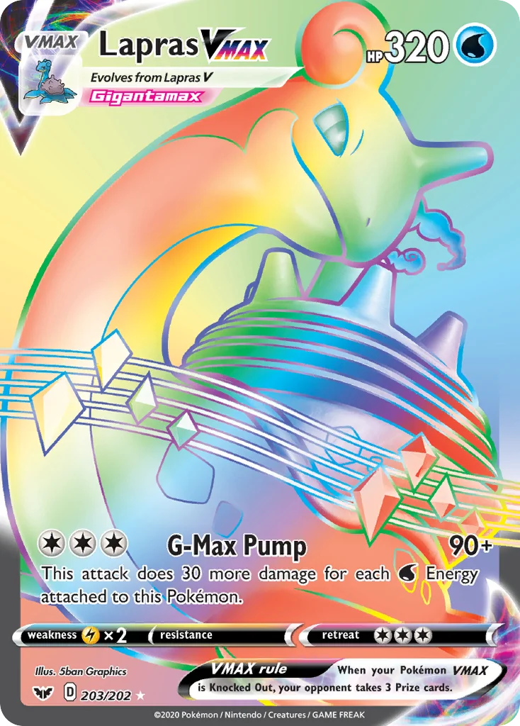 Lapras VMAX · Sword & Shield