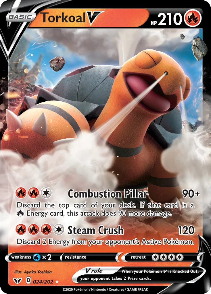 Torkoal V · Sword & Shield