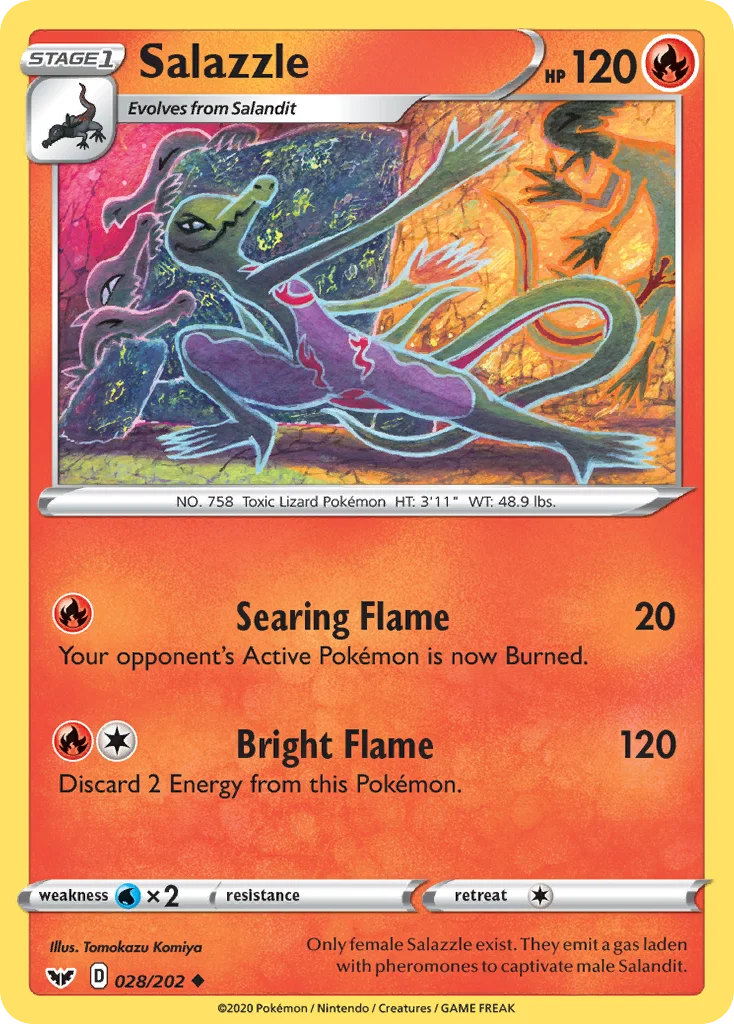 Salazzle · Sword & Shield
