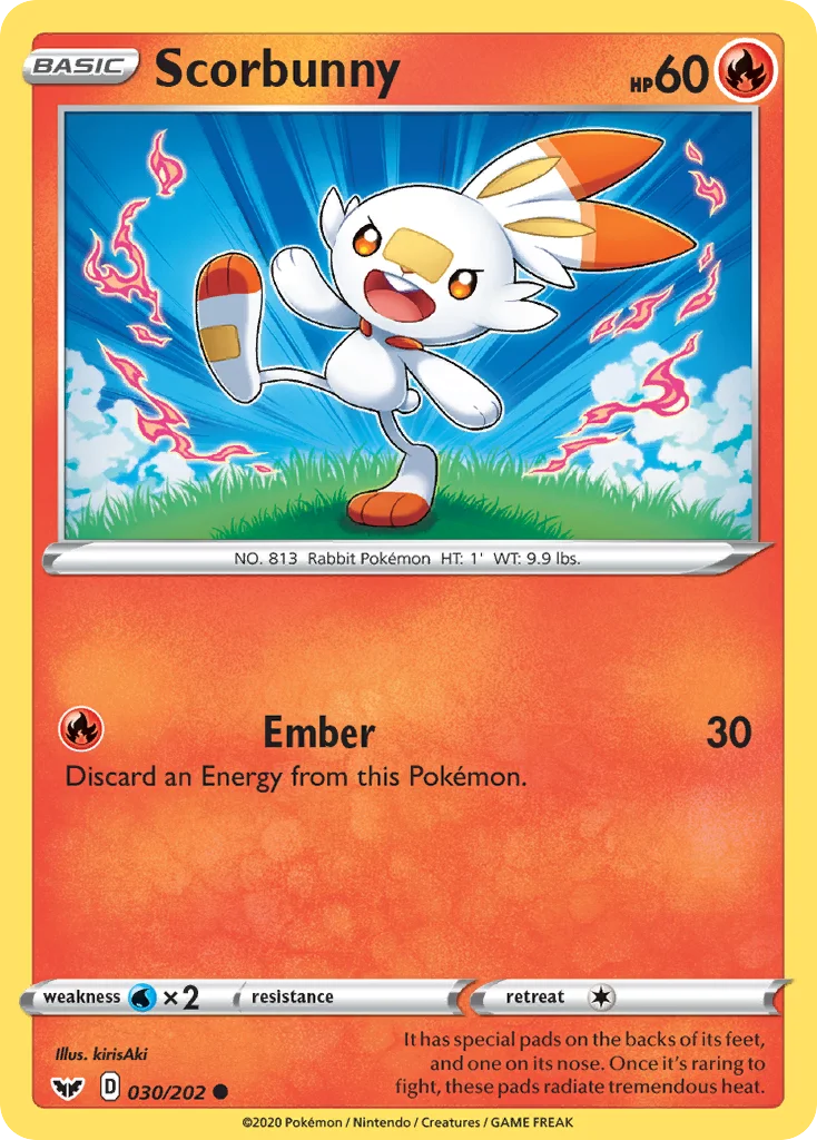 Scorbunny · Sword & Shield