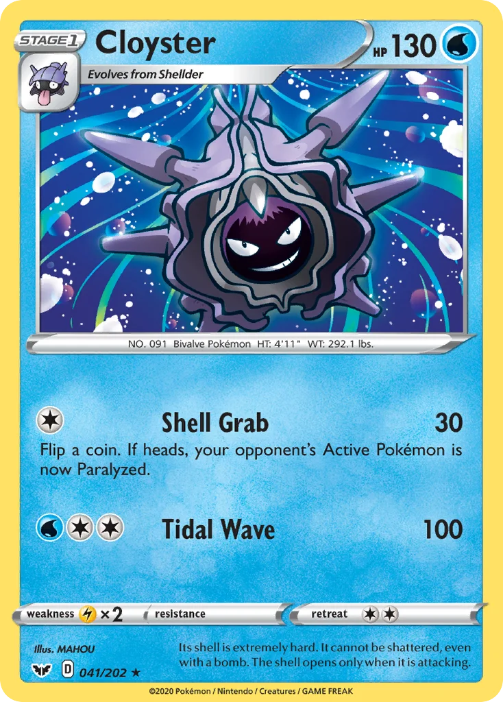 Cloyster · Sword & Shield