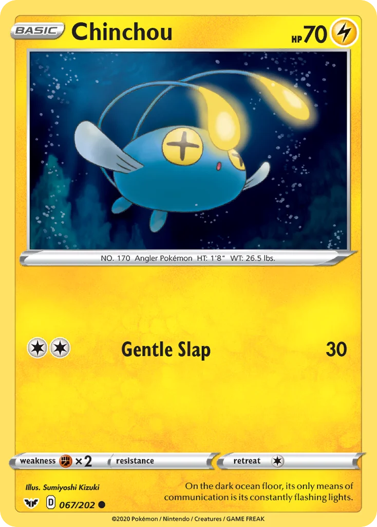 Chinchou · Sword & Shield