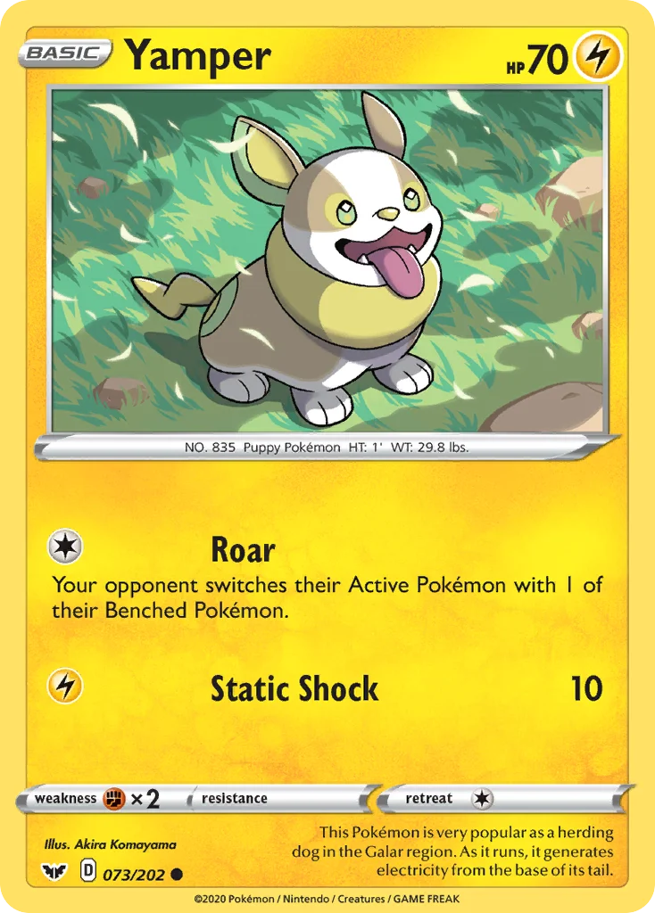 Yamper · Sword & Shield