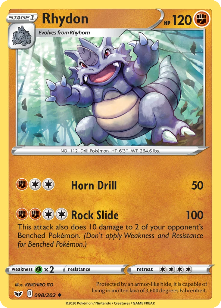 Rhydon · Sword & Shield