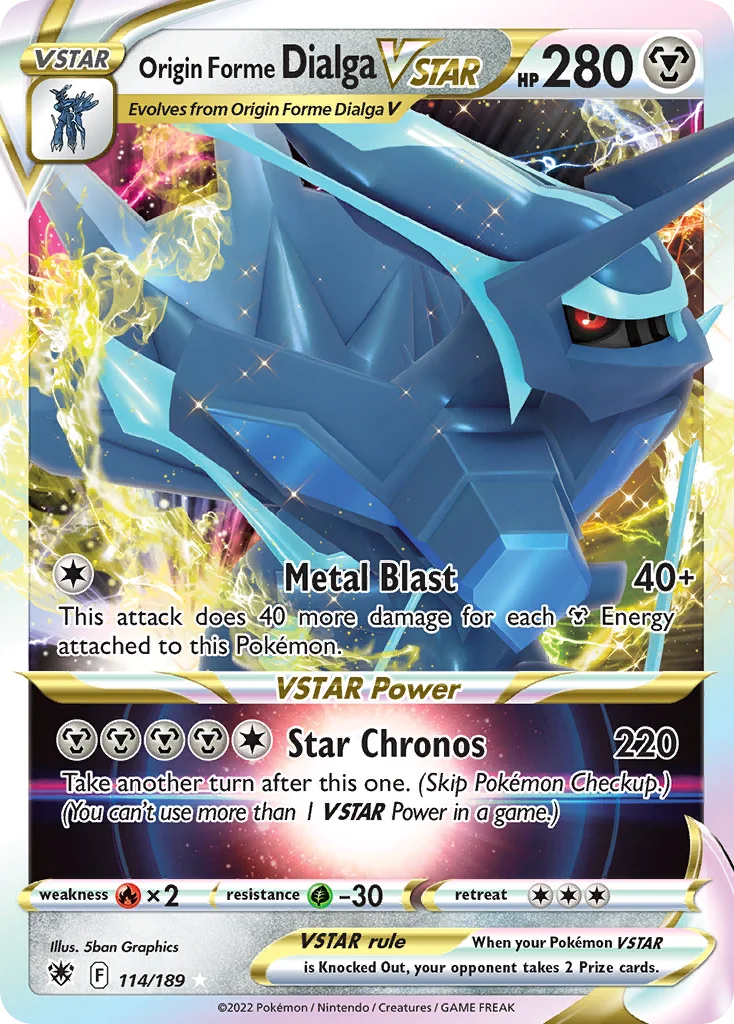 Origin Forme Dialga VSTAR · Astral Radiance