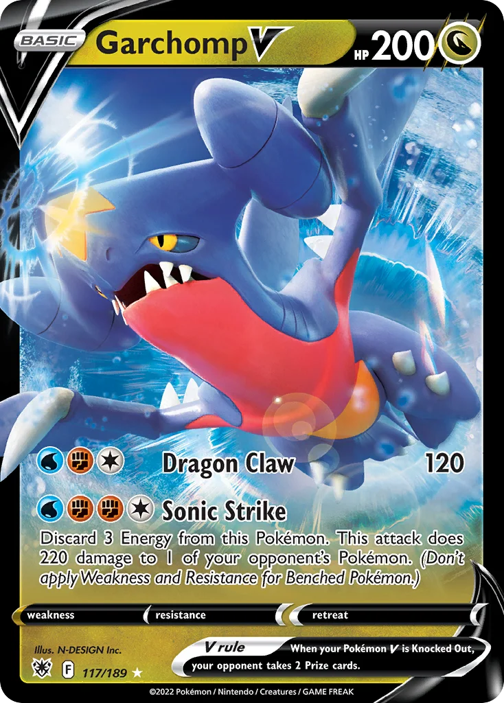 Garchomp V · Astral Radiance