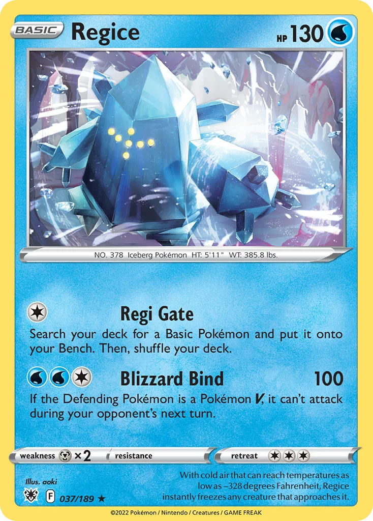 Regice · Astral Radiance