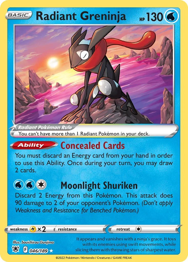 Radiant Greninja · Astral Radiance