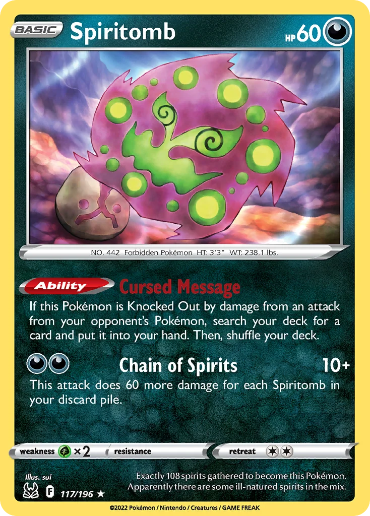 Spiritomb · Lost Origin