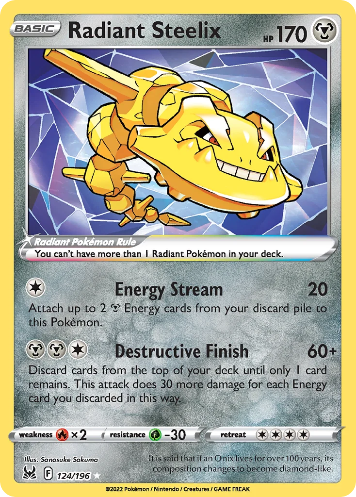 Radiant Steelix · Lost Origin
