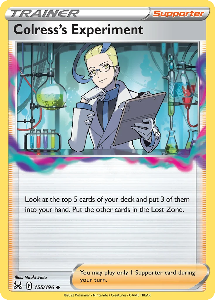 Colress's Experiment · Lost Origin