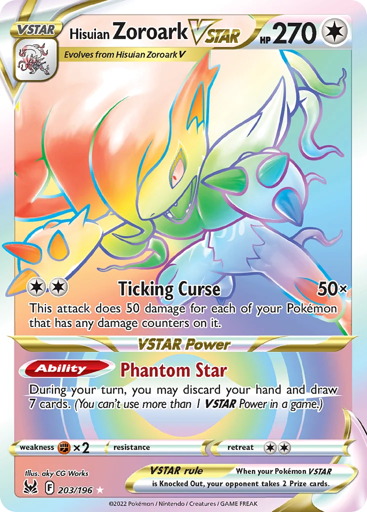 Hisuian Zoroark VSTAR · Lost Origin