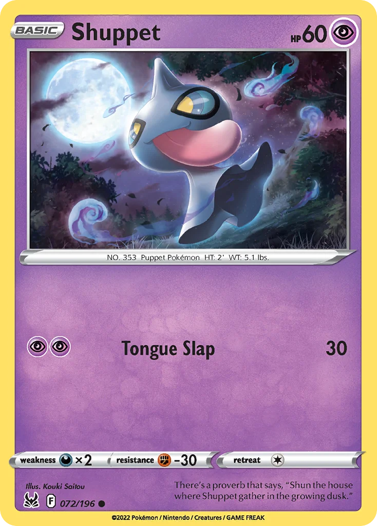 Shuppet · Lost Origin