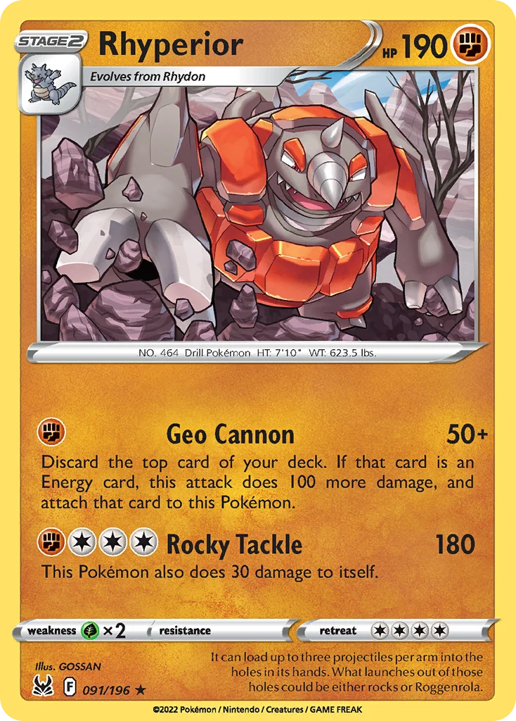 Rhyperior · Lost Origin