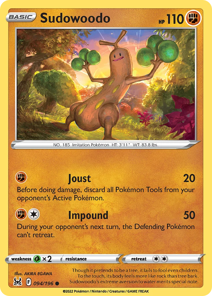 Sudowoodo · Lost Origin