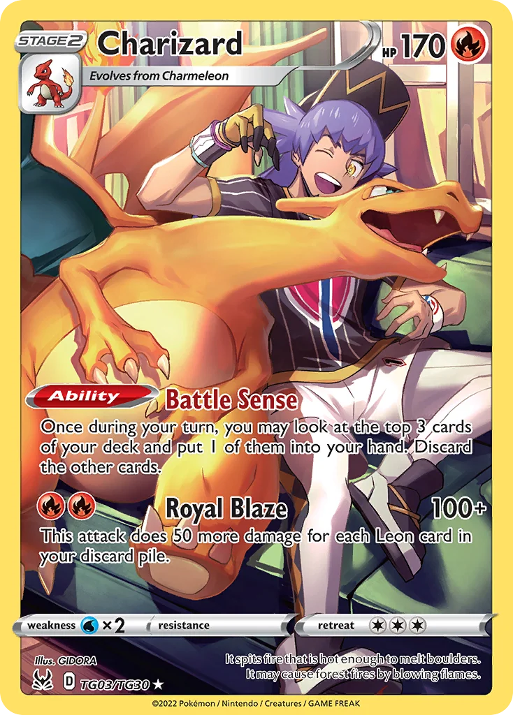 Charizard · Lost Origin Trainer Gallery