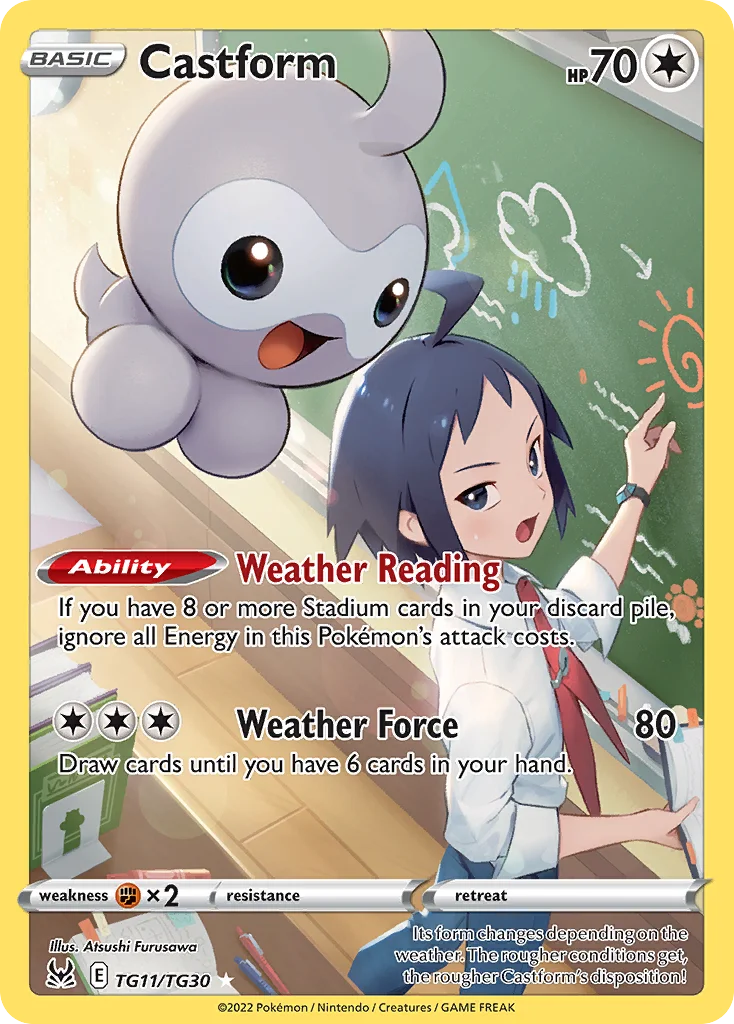 Castform · Lost Origin Trainer Gallery